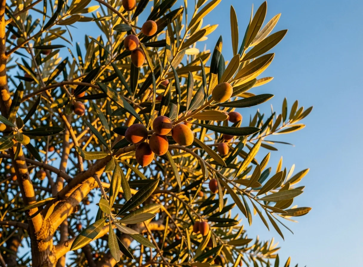 Paisaje de olivos andaluces