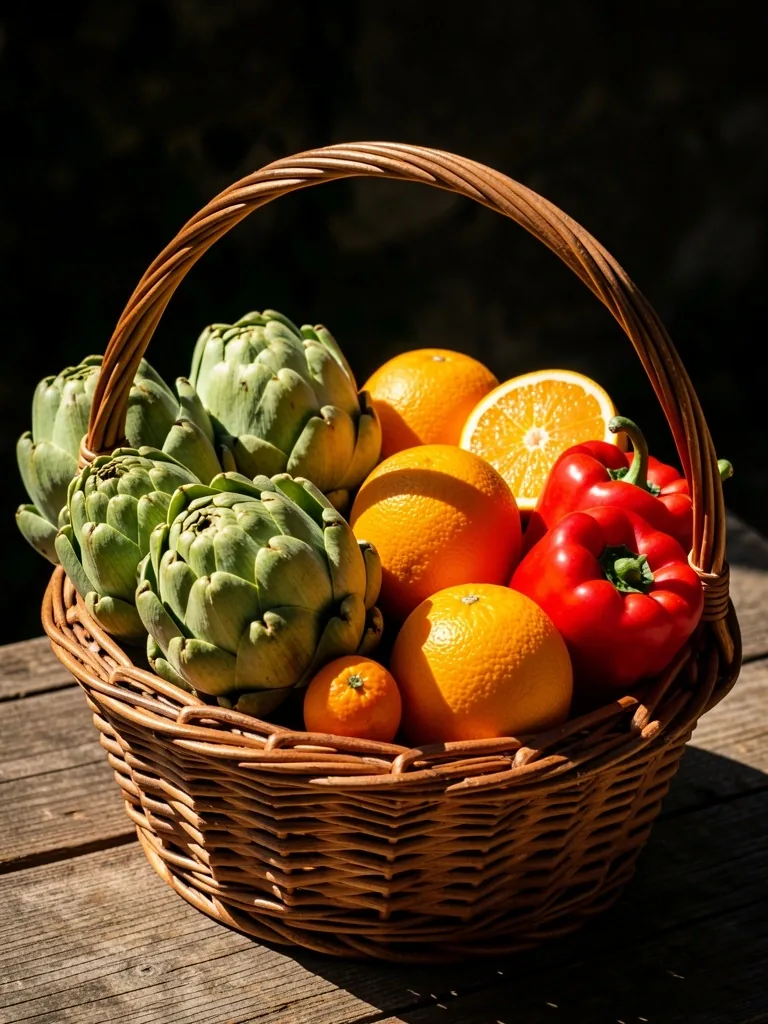 Vegetales y frutas de temporada